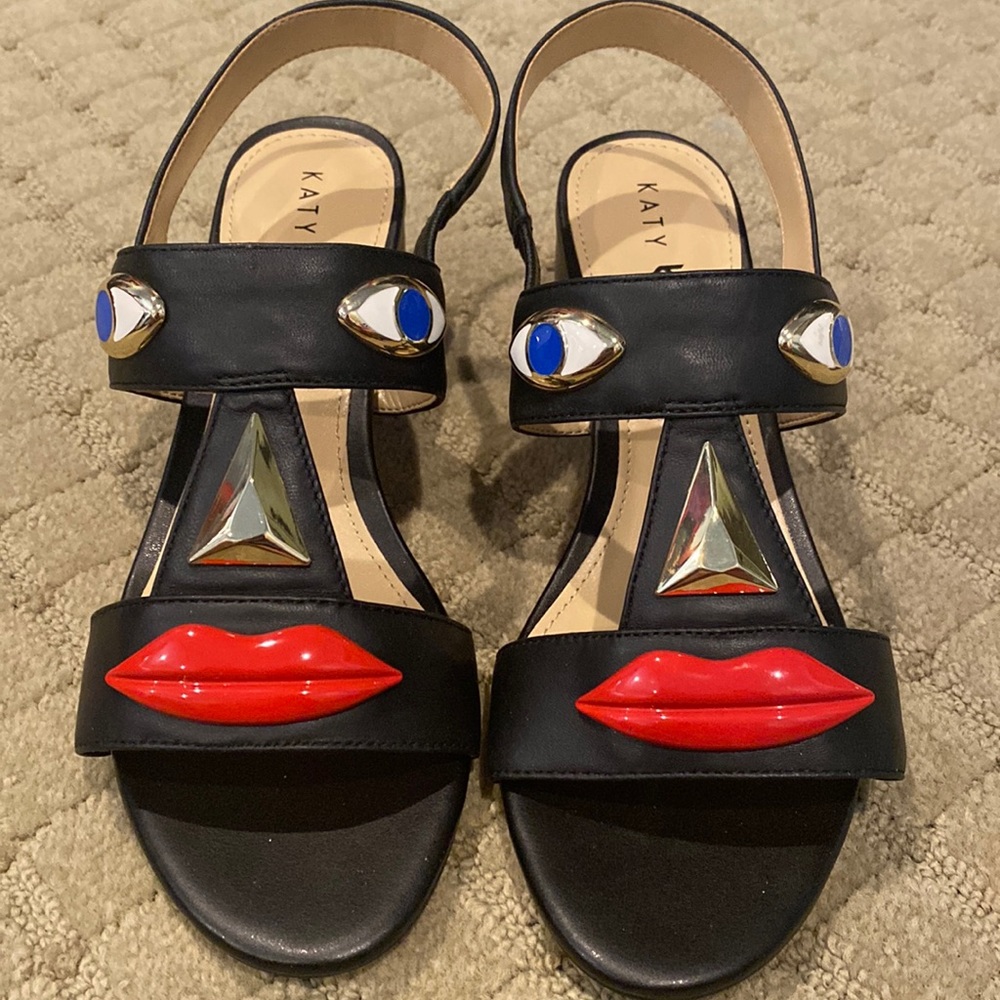 Katy Perry Face Sandals